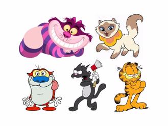 famous cat cartoon characters